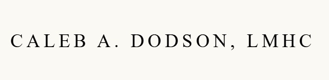 Caleb A. Dodson Psychotherapy